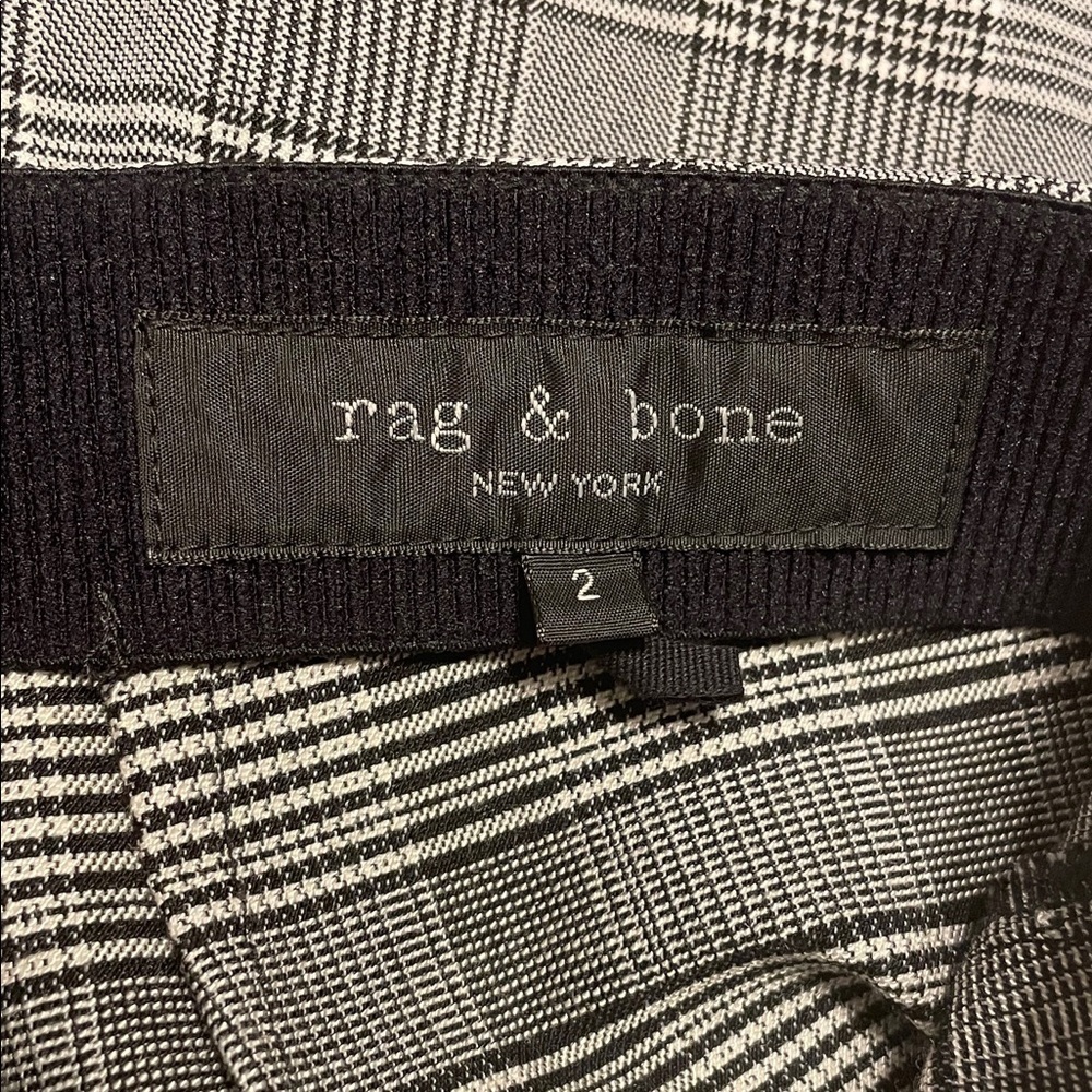 Rag & Bone Rylie Glen Plaid Grosgrain Trim Blazer Suit Set - Picture 2 of 10